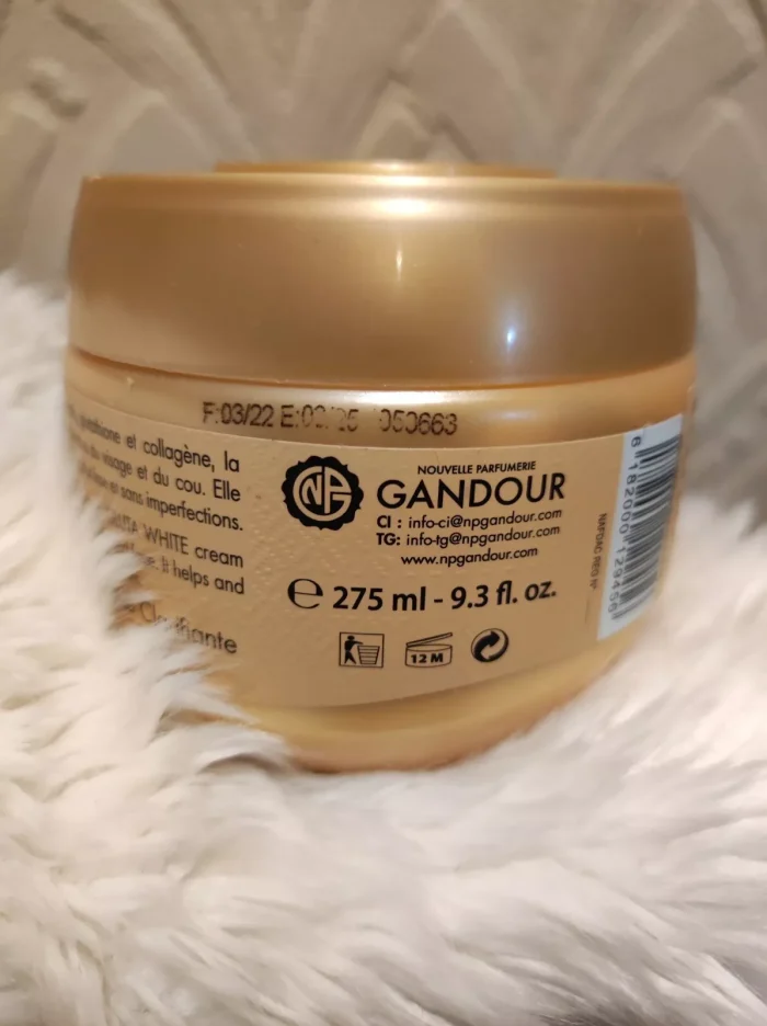 GLUTA WHITE - Anti-imperfections & anti-tasks Cream Age defying 275 ml - Image 3