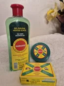 KARICOCO Ice Mint Shower Gel  Shea Butter & Coconut Nerve Balm Menthol Soap
