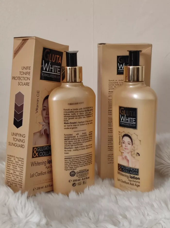 GLUTA WHITE- 2x Clarifying Body Lotion 250ml - Image 2
