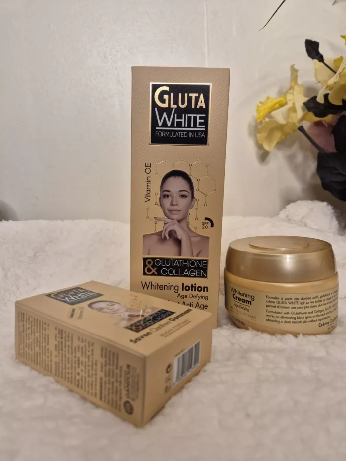 GLUTA WHITE - Cream 275ml Lotion 250 ml Soap 190gr - Image 2