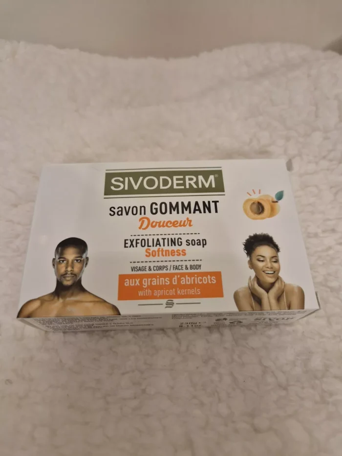 SIVODERM Exfoliating Face & Body Soap with Apricot Kernels 230g