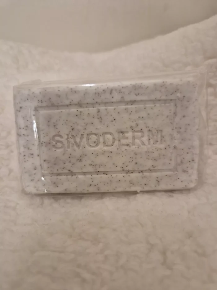 SIVODERM Exfoliating Face & Body Soap with Apricot Kernels 230g - Image 5