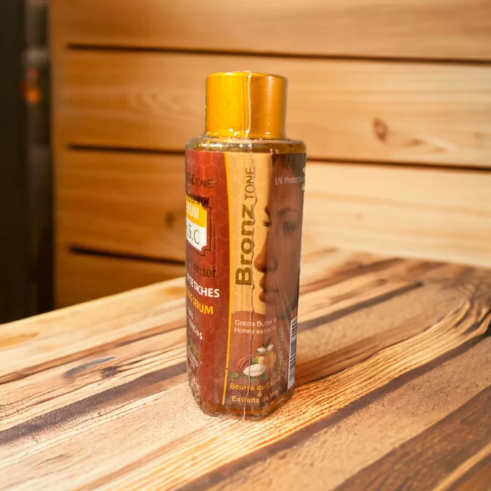 BRONZ TONE - Cocoa Butter & Honey Extract Based Serum 30ml, Content Untouched Green Label