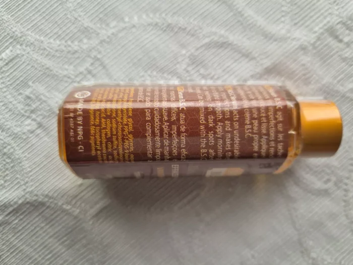 BRONZ TONE - Cocoa Butter & Honey Extract Based Serum 30ml, Content Untouched Green Label - Image 3