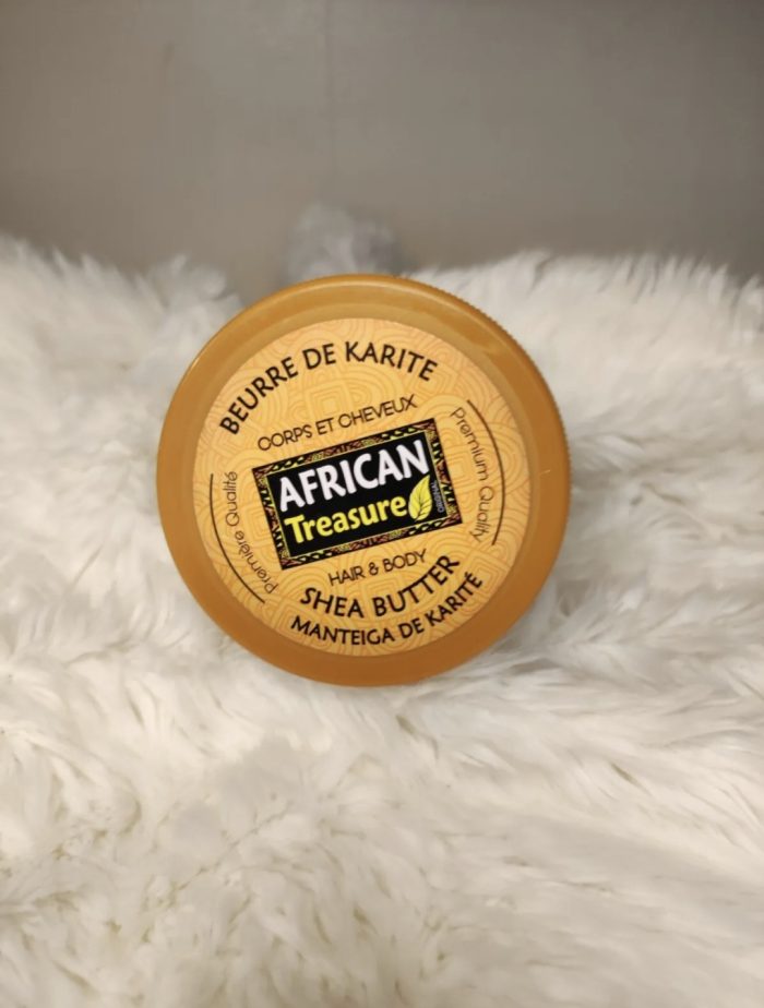AFRICAN TREASURE SHEA BUTTER 99% NATURAL WITH LEMON PULP & ZEST - 335grs - Image 4