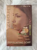 BRONZ TONE Exfoliating Soap Cocoa Butter Honey Extracts 190g