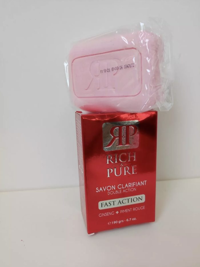 RICH & PURE Double Action Clarifying SOAP 190g