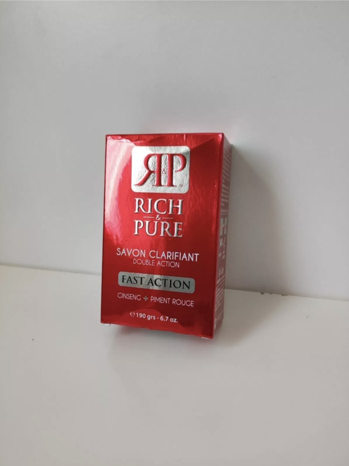 RICH & PURE Double Action Clarifying SOAP 190g - Image 5